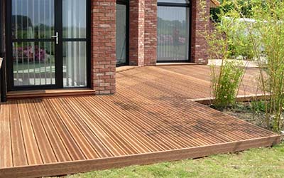 terrasse maison en bois