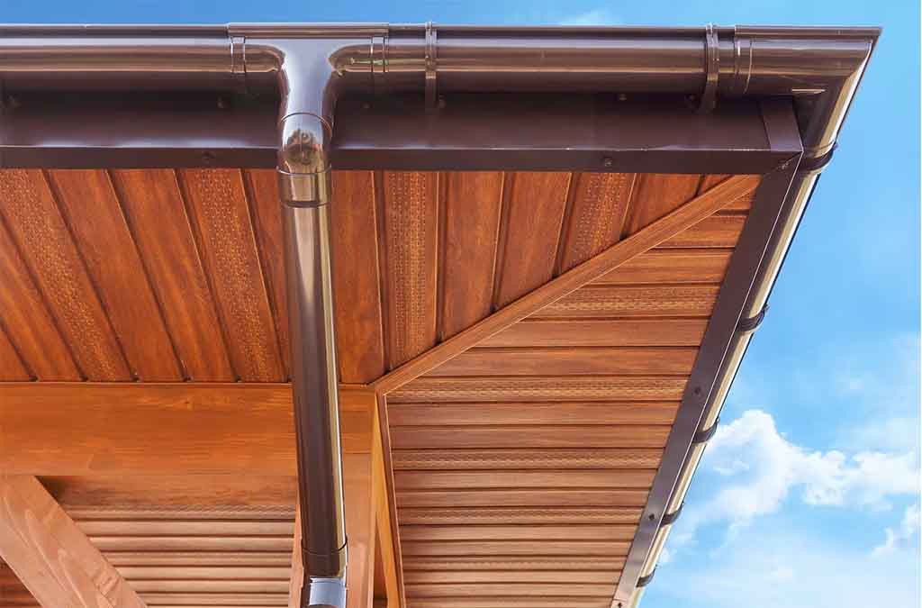 habillage sous toiture en bois