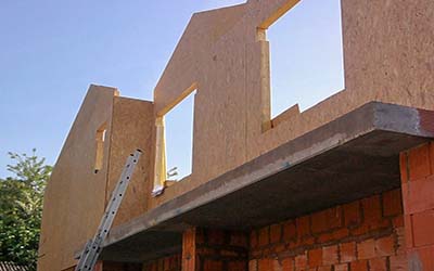 surélévation maison en bois